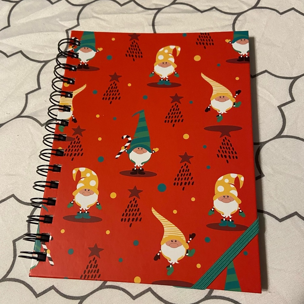 Gnome Christmas Journal - 160 Blank Pages